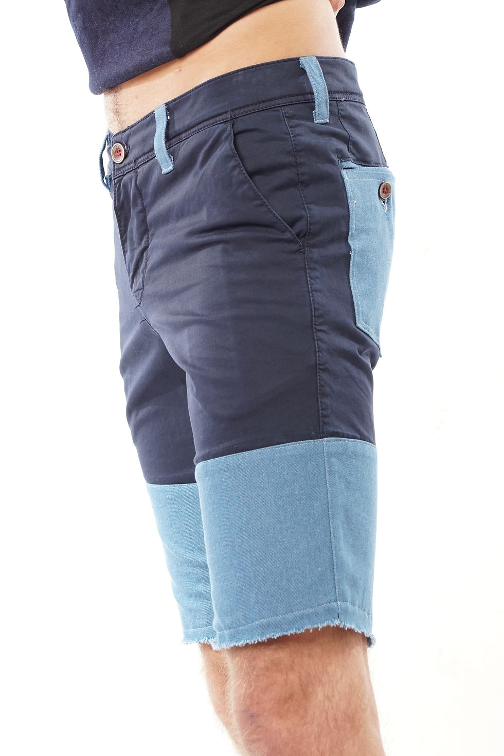Thumbnail: MV MEN'S BERMUDA WITH JEANS INSERTS