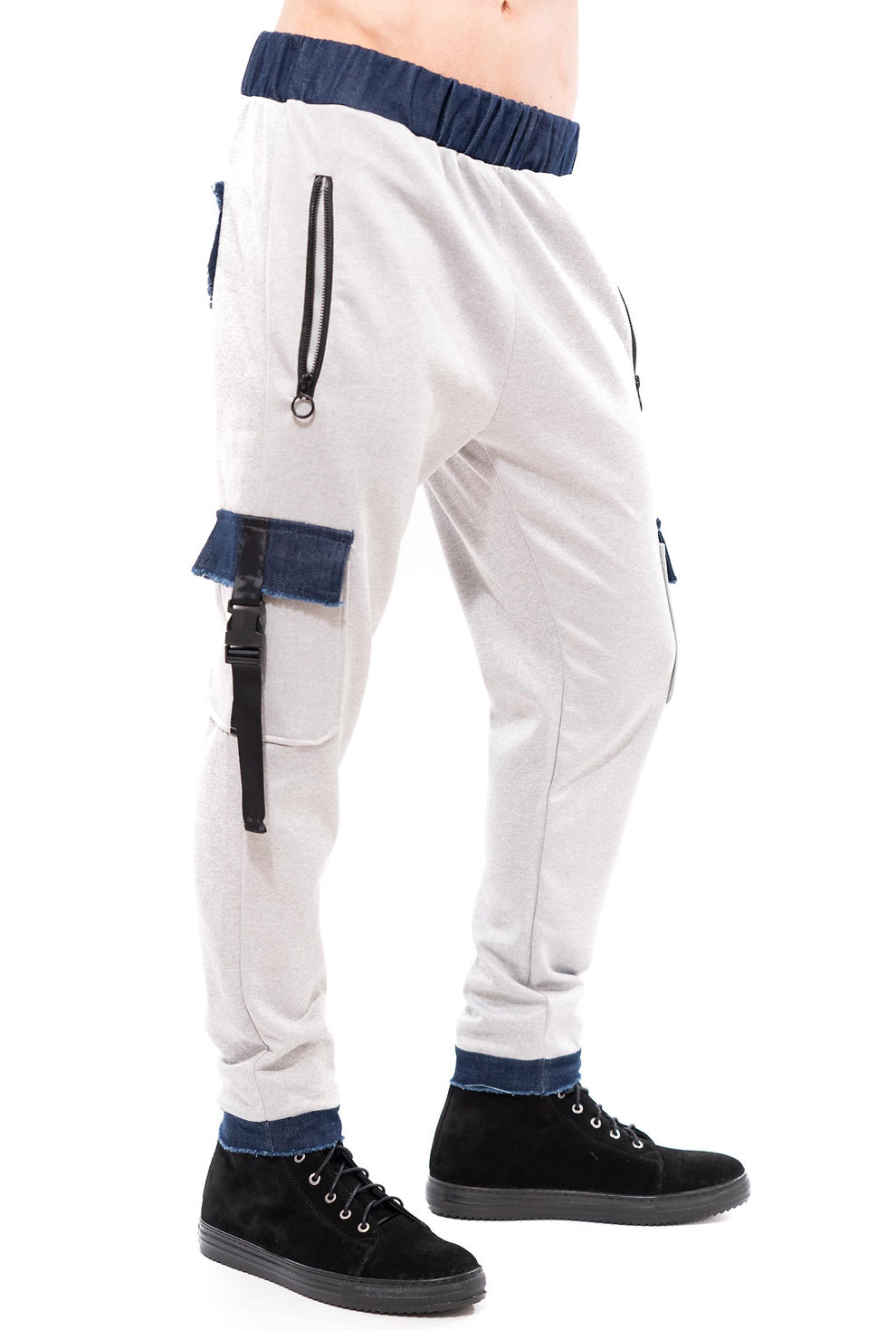 Thumbnail: MV MEN'S TROUSERS WITH BIG POCKETS AND JEANS