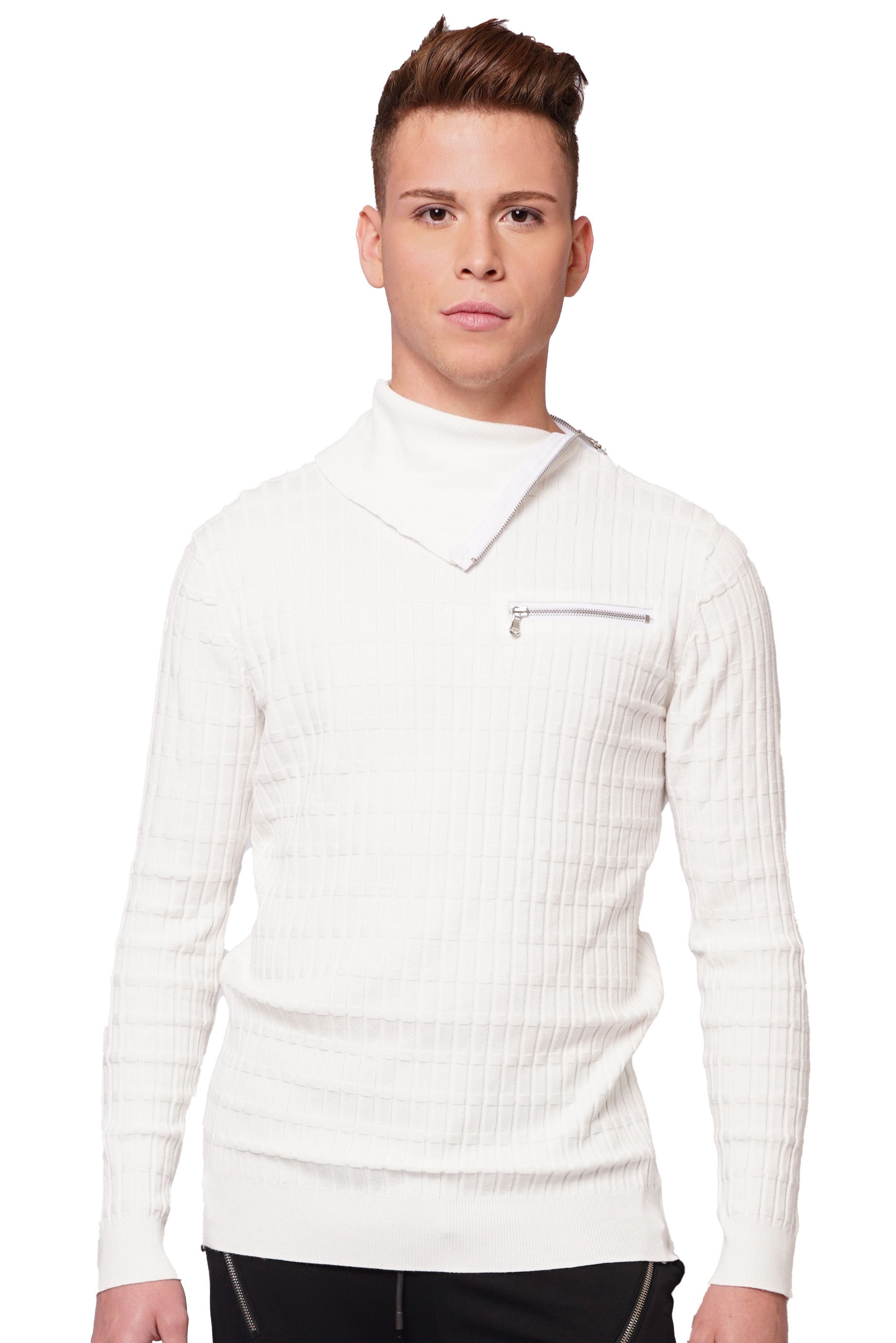 MAGLIONE UOMO MV CON CERNIERE