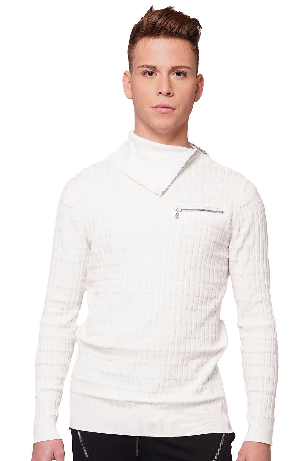 MAN'S SWEATSHIRT MV WITH ZIPPERS