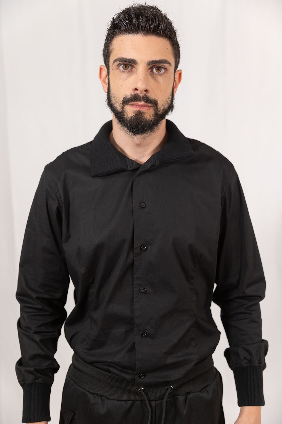 Thumbnail: MV SHIRT WITH SWEATSHIRT COLLAR