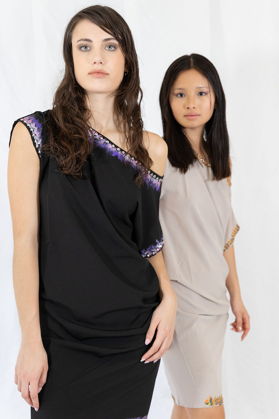 Thumbnail: MV WOMEN'S DRESS HAND PAINTED
