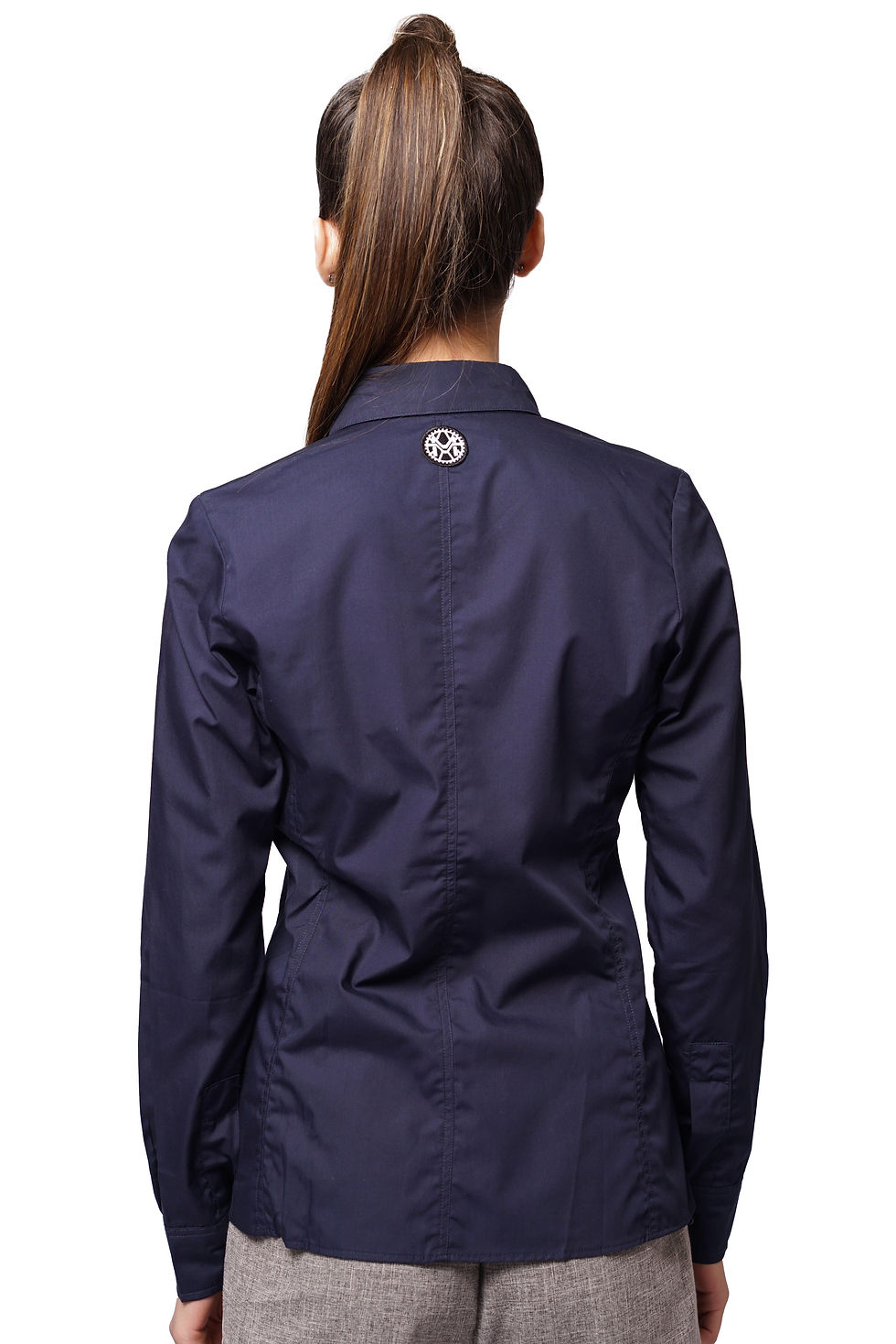 Miniatura: CAMICIA DONNA CON BORCHIE