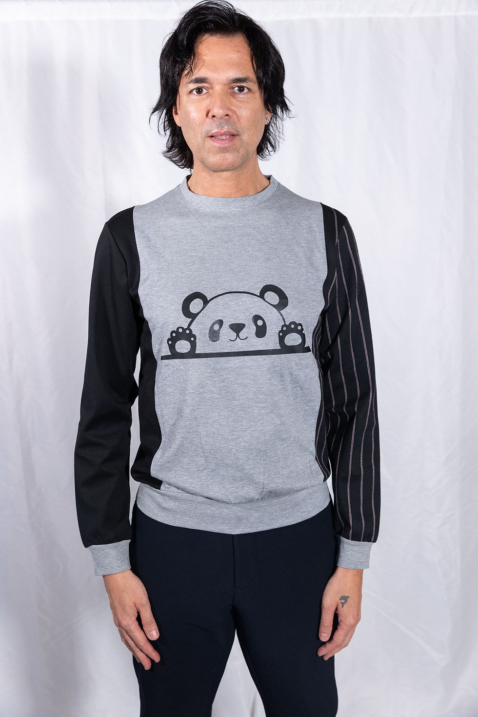 Thumbnail: TWO-TONE MOONSHINE AND PANDA SWEATSHIRT