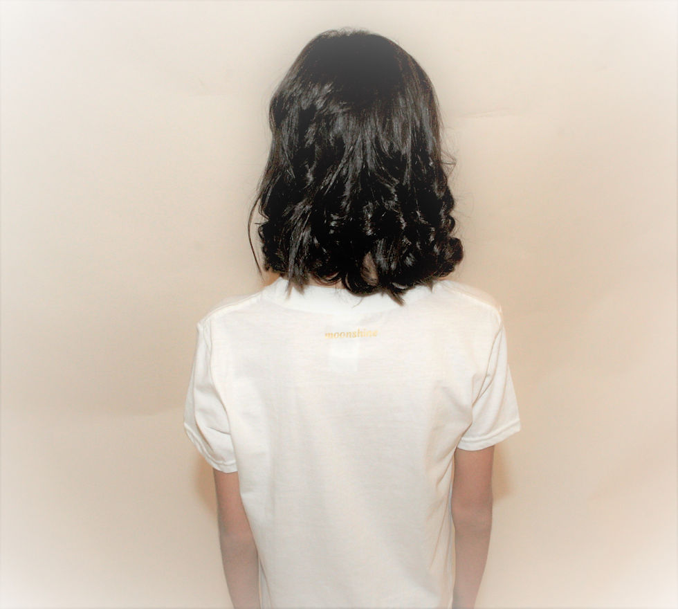 Thumbnail: GIRL'S T-SHIRT MOONSHINE WITH PANDA UMBRELLA 6 - 13 YEARS