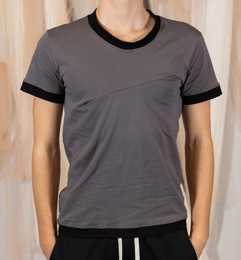 Miniatura: T-SHIRT MV BICOLORE