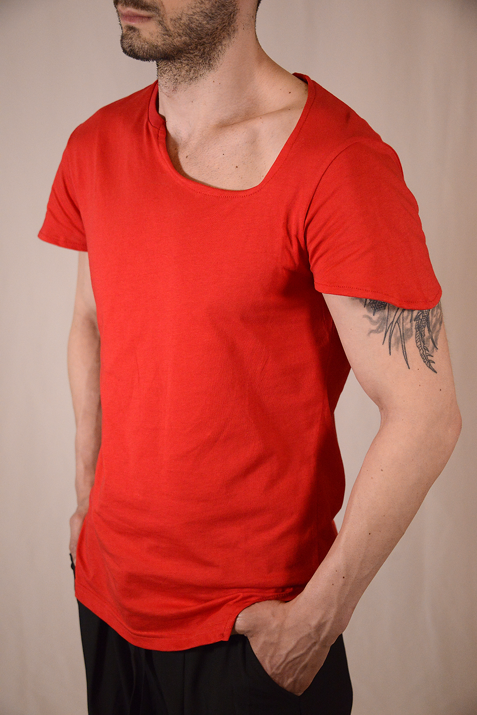 Miniatura: T-SHIRT MV FASHION ASIMMETRICA