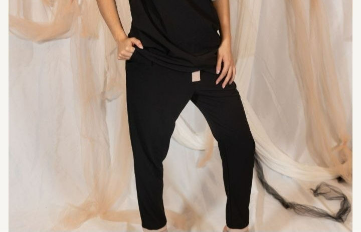 Miniatura: PANTALONE MV CON LACCETTO BICOLORE