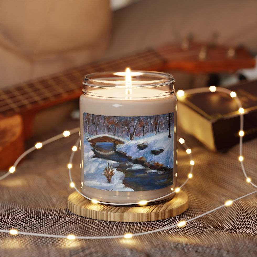 Thumbnail: Winter Bridge Scented Soy Candle, 9oz 