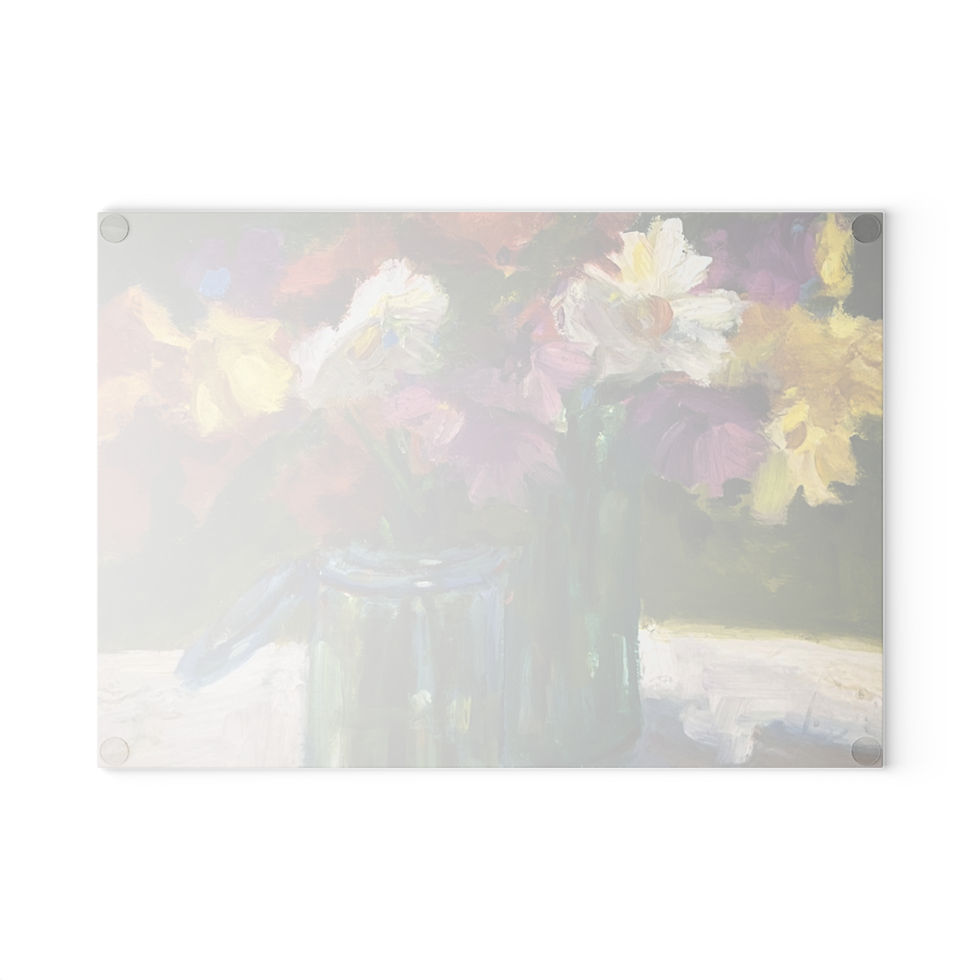 Thumbnail: Bouquet in Jar Glass Cutting Board