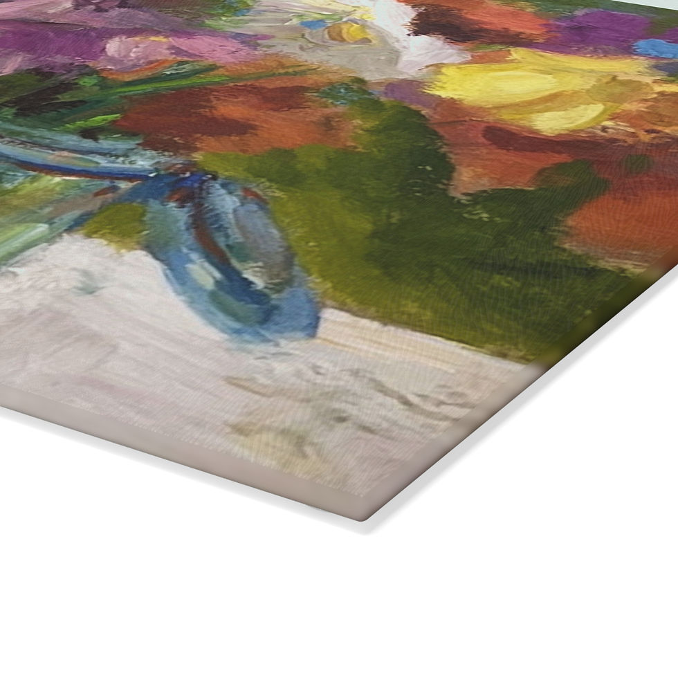 Thumbnail: Bouquet in Jar Glass Cutting Board