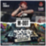 Mixtape Addict Radio Show episode 87 artwork featuring guest M-Dot performing on stage with a microphone, alongside the Mixtape Addict logo and Fleet DJs and DJ-League branding.