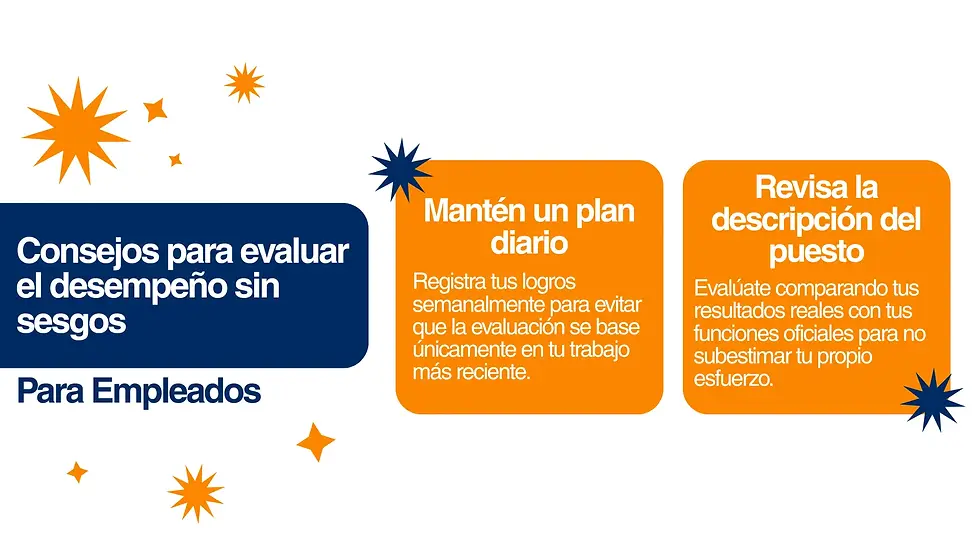 consejos para autoevaluar mi desempeno