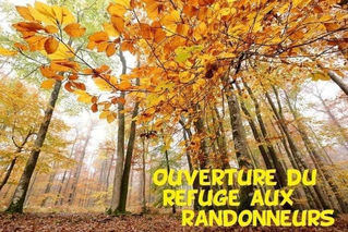 Vie du Club - Ouverture du refuge aux randonneurs