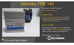 Sundays Data - Arrêt Teltonika RUT230