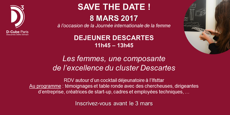 invitation cité Descartes 8 mars