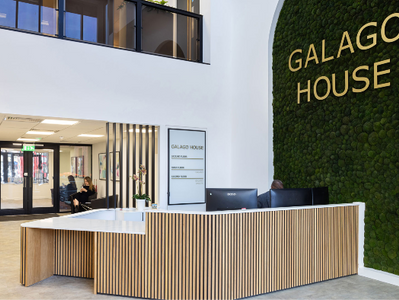 Galago House Reception Desk