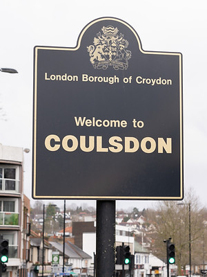 Coulsdon Sign Croydon