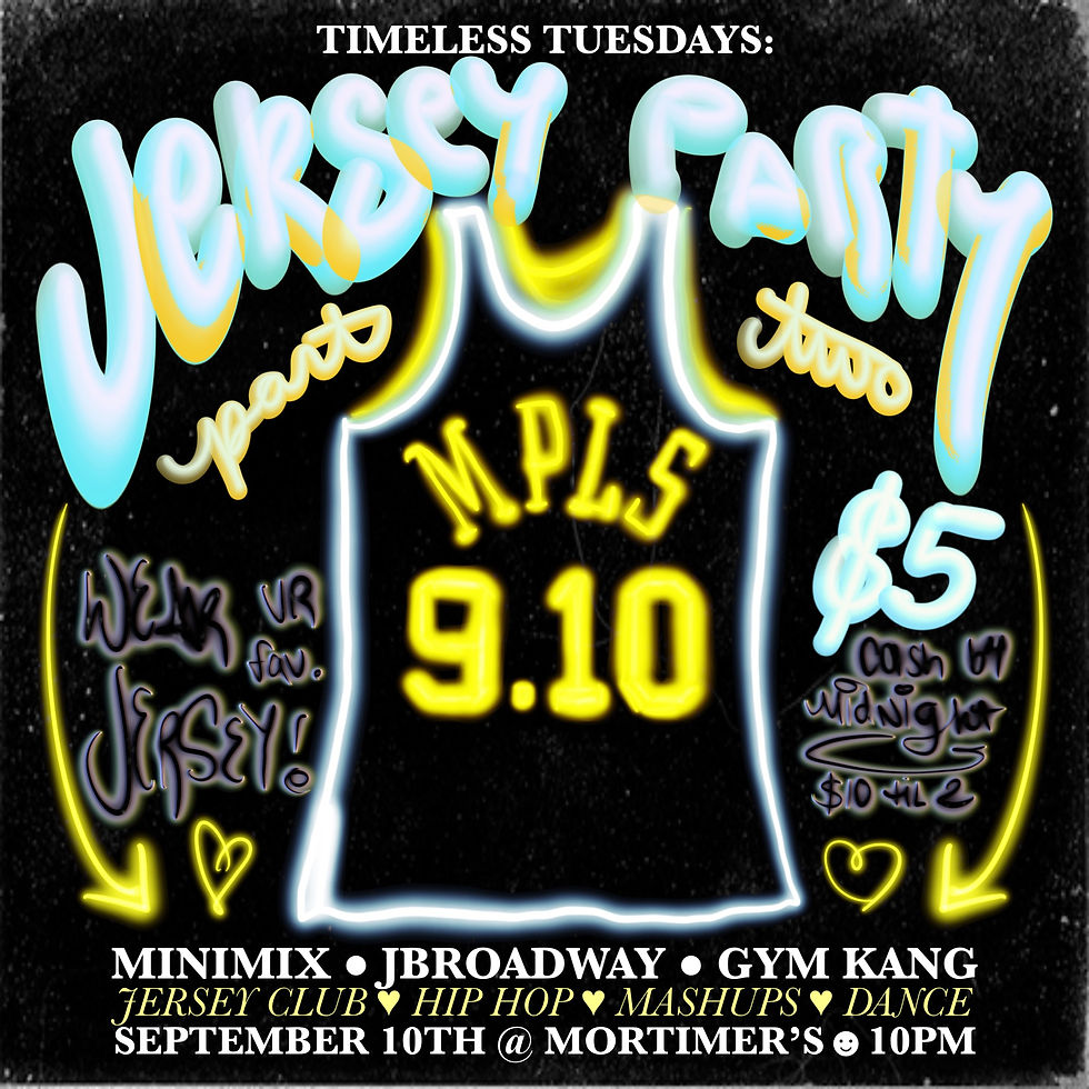 Timeless Tuesdays: Jersey Party part two