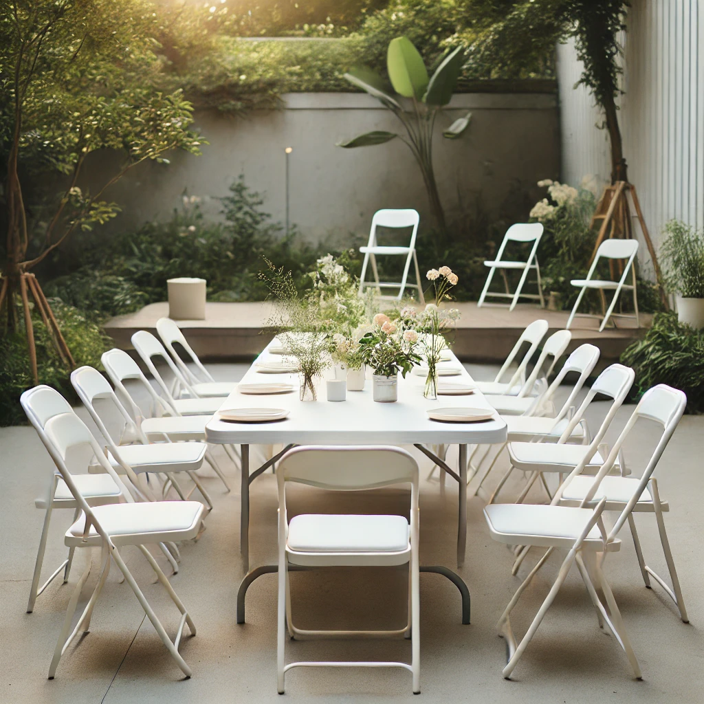 2 Tables and 12 Chairs