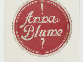 Kurt Schwitters: A Anna Blume