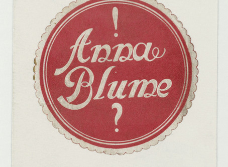 A Anna Blume