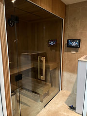 Sauna and Spa Tinted Glass