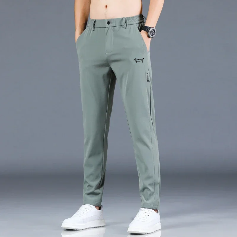 Thumbnail: Male Brand Golf Clothing 2026 Summer New Thin Ice Silk Stretch Men's Golf Pants 