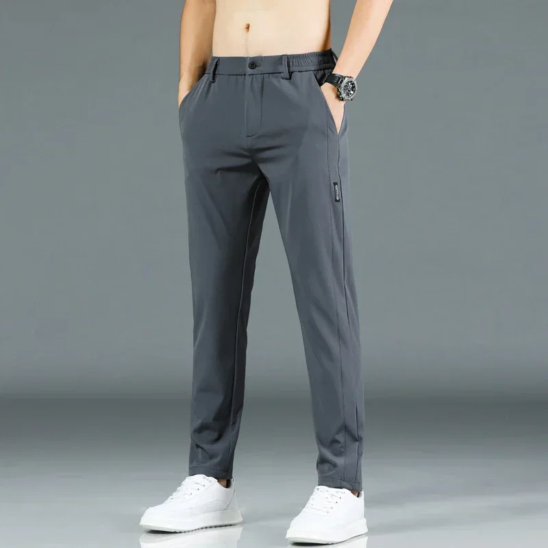 Thumbnail: Male Brand Golf Clothing 2026 Summer New Thin Ice Silk Stretch Men's Golf Pants 