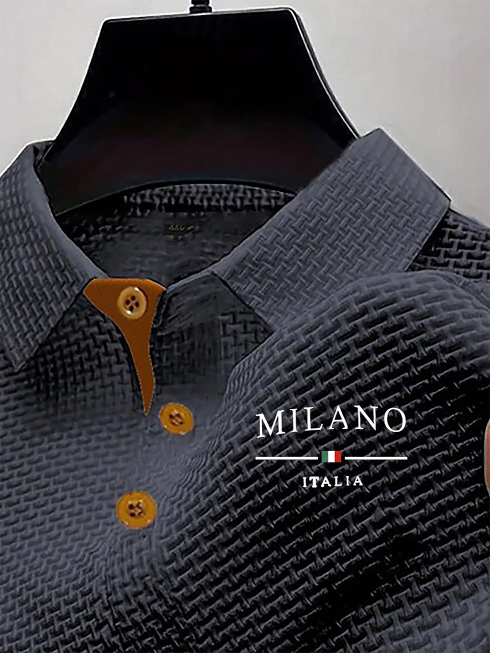 Thumbnail: Men's Short-Sleeved Polo Shirt