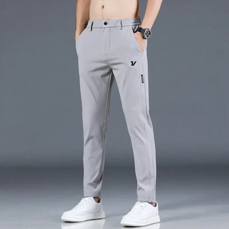 Thumbnail: Male Brand Golf Clothing 2026 Summer New Thin Ice Silk Stretch Men's Golf Pants 