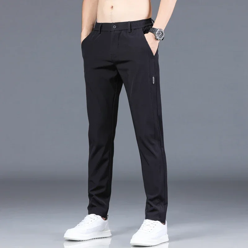 Thumbnail: Male Brand Golf Clothing 2026 Summer New Thin Ice Silk Stretch Men's Golf Pants 