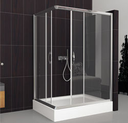 dapne-90X100 duş teknesi üstü kabin