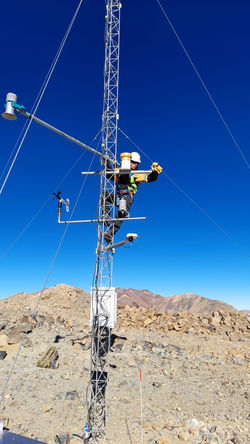 Mantenimiento a estación Meteorológica
