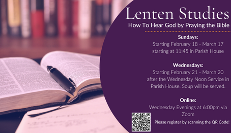 Lent 2024: How to Hear God by Praying the Bible