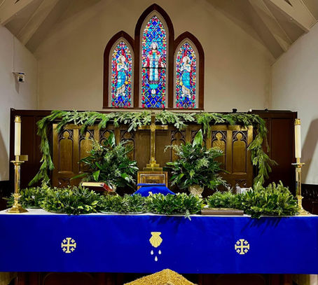 Liturgical Feature of the Week: Liturgical Color of Blue