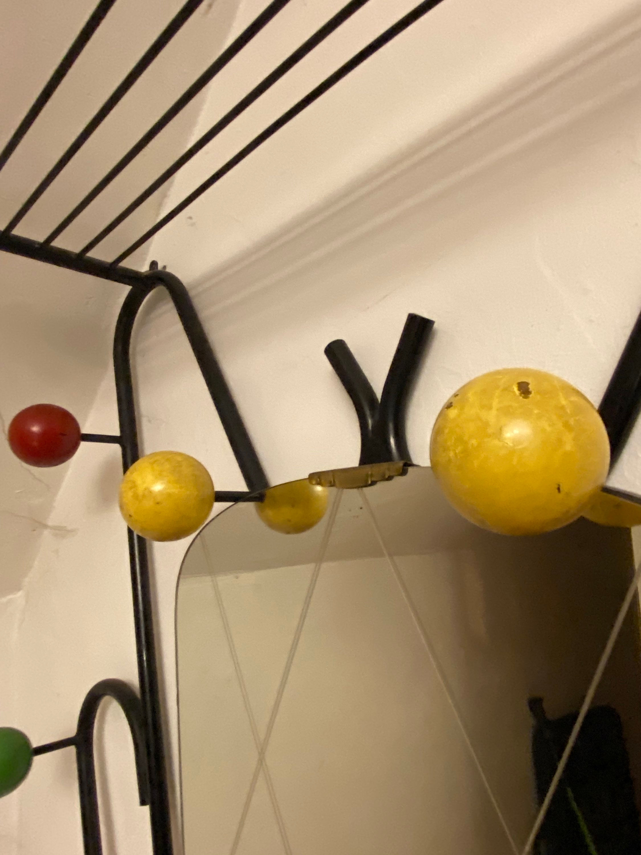 Französische Design Stand Garderobe Roger Feraud 60er