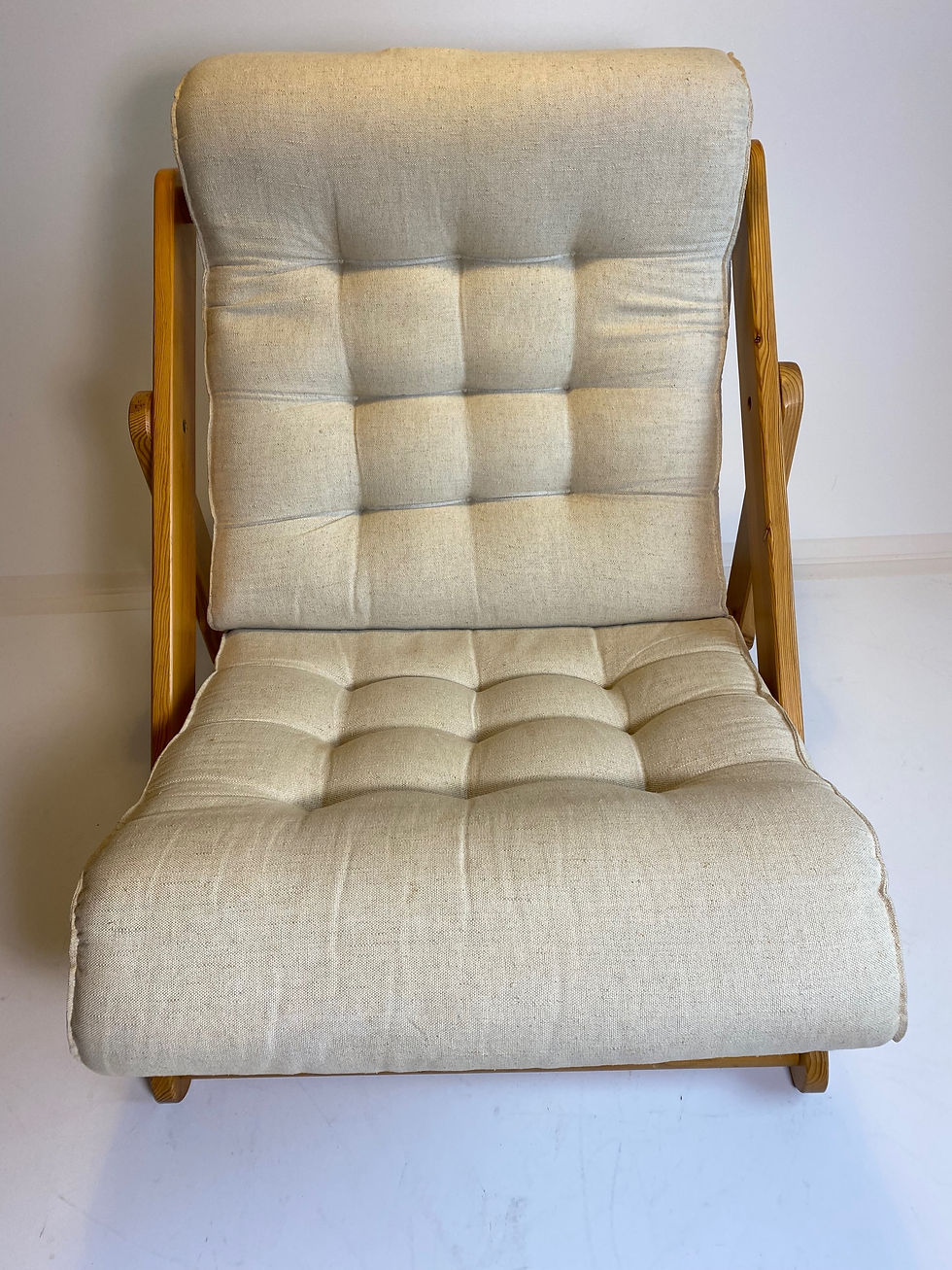 Thumbnail: Ikea Vintage Sessel Gillis Lundgren Kon Tiki 80er