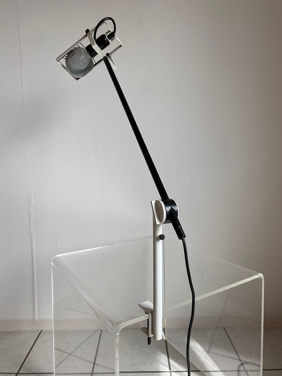 Thumbnail: Artemide  Sintesi Schreibtisch Lampe von Ernesto Gismondi seltene Ausführung 80e
