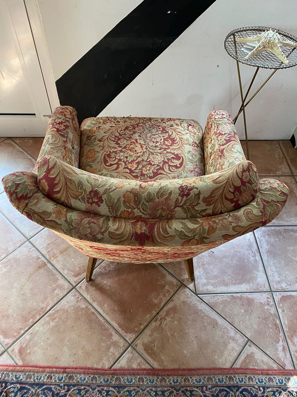 Thumbnail: Cassina Sessel Lounge easy chair Mod. 802 von Carlo di Carli 50er
