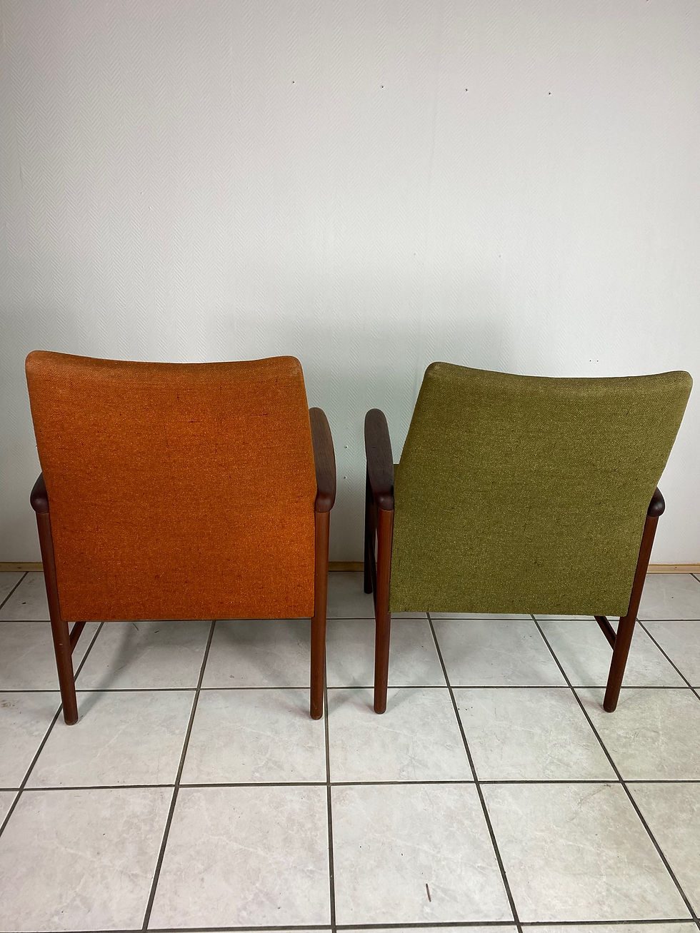 Thumbnail: Fritz Hansen Easy chair Sessel Teak 50er Zigarren Sessel Lounge Chair Jalk Juhl 