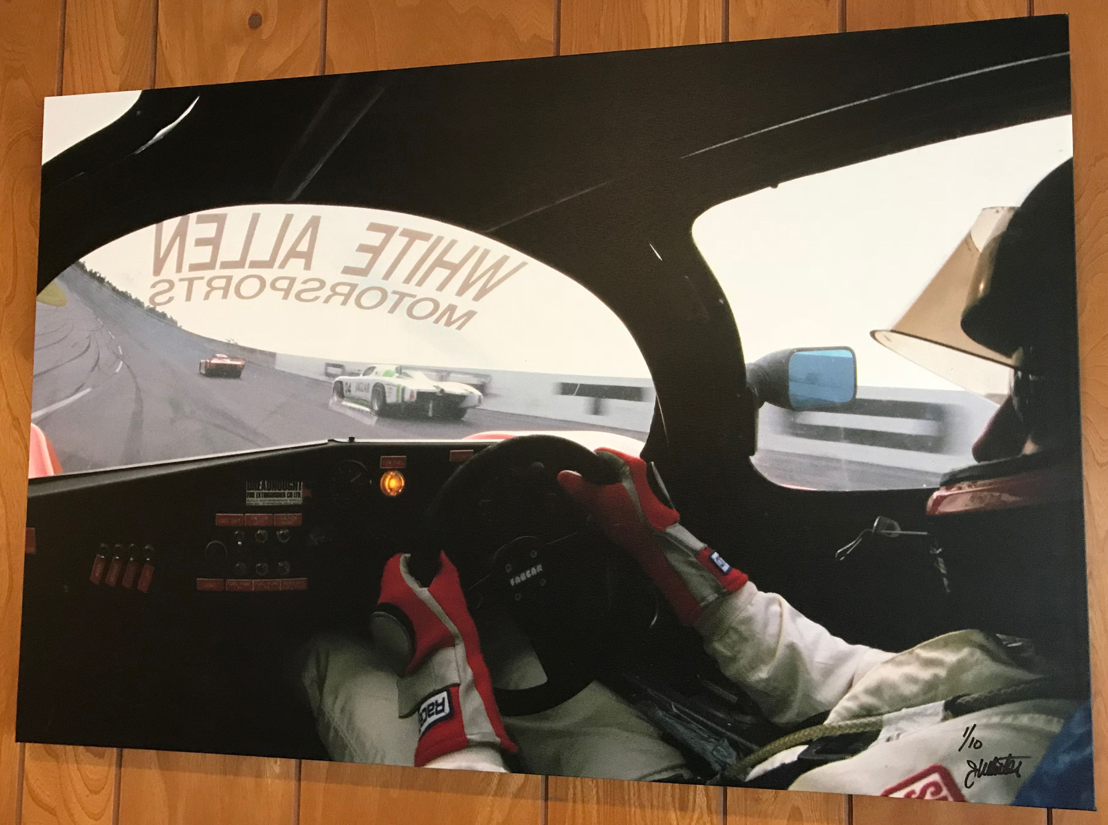 Porsche Fabcar at Daytona (Canvas Print)