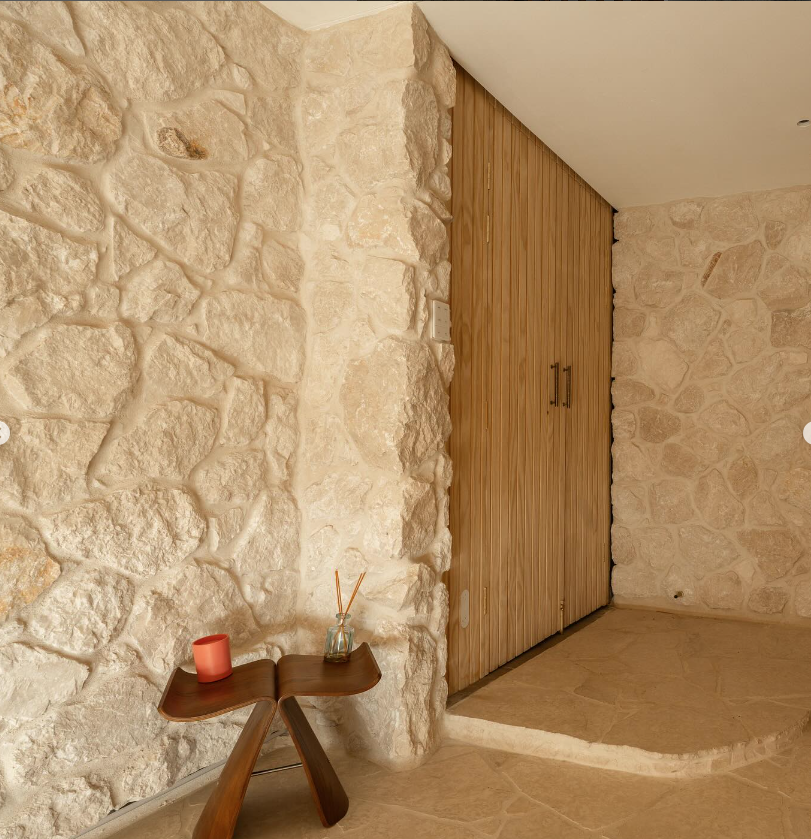 Miniature : Parement Rock Travertin Beige - Vendu au m²