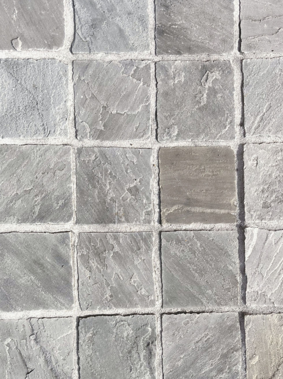 Miniature : pavé grès gris