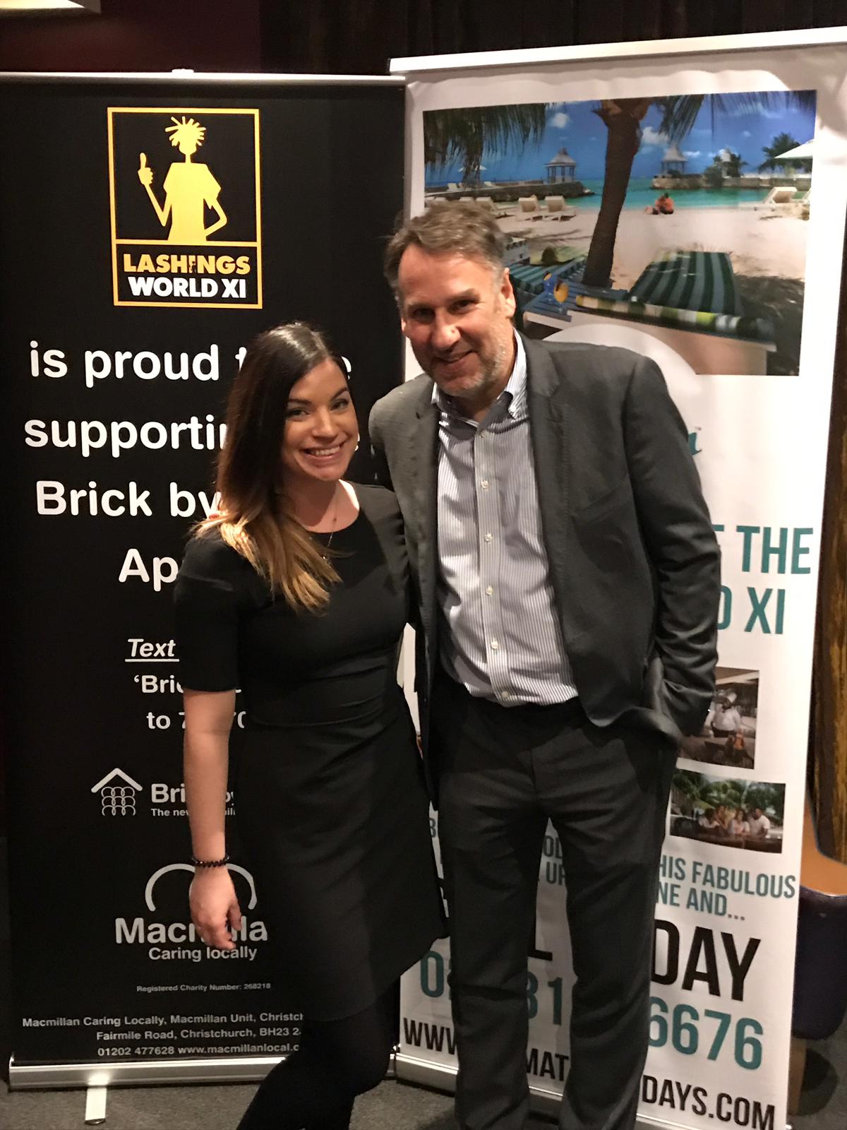 Our BDM Melissa with Paul Merson
