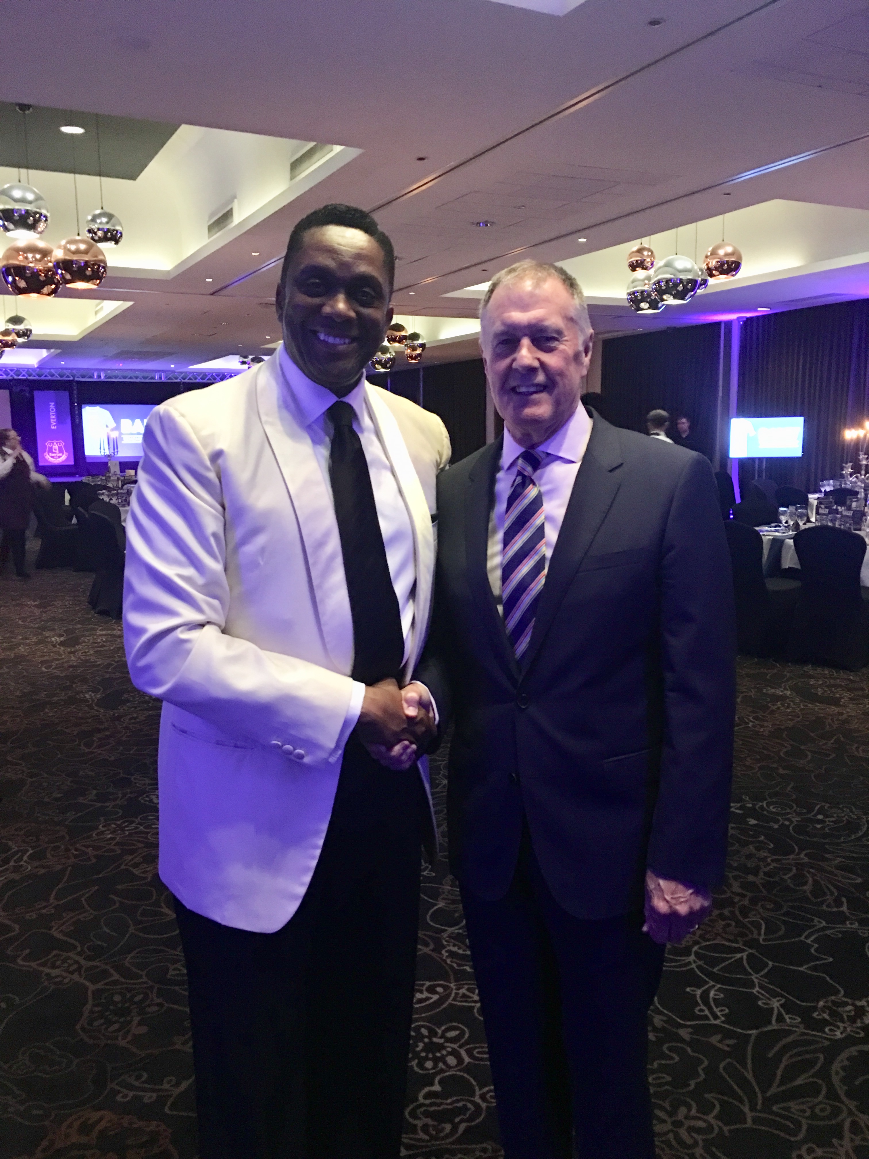 Harold and Sir Geoff Hurst
