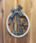 Mr & Mrs est. 2023 Ornament
