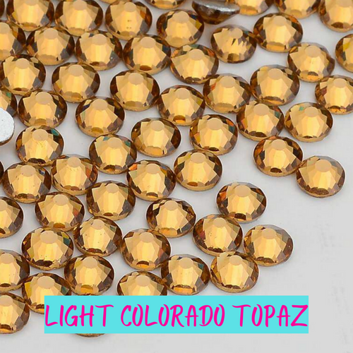 Light Colorado Topaz 14 Cut | Royal Rhinestones
