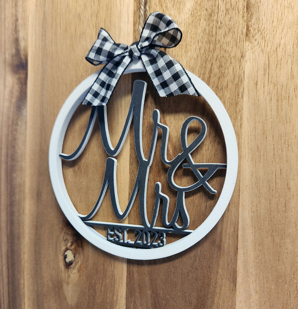 Thumbnail: Mr & Mrs est. 2023 Ornament