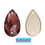 Thumbnail: Burgundy Pear/Teardrop Shape